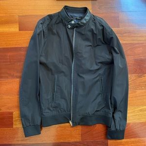 Zara Black bomber jacket
